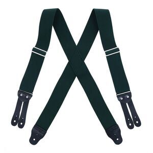 Welch Men's Big & Tall Elastic Button End Work Suspenders